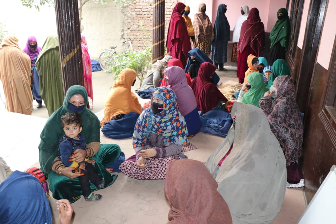 Women for Women International classroom in Afghanistan.