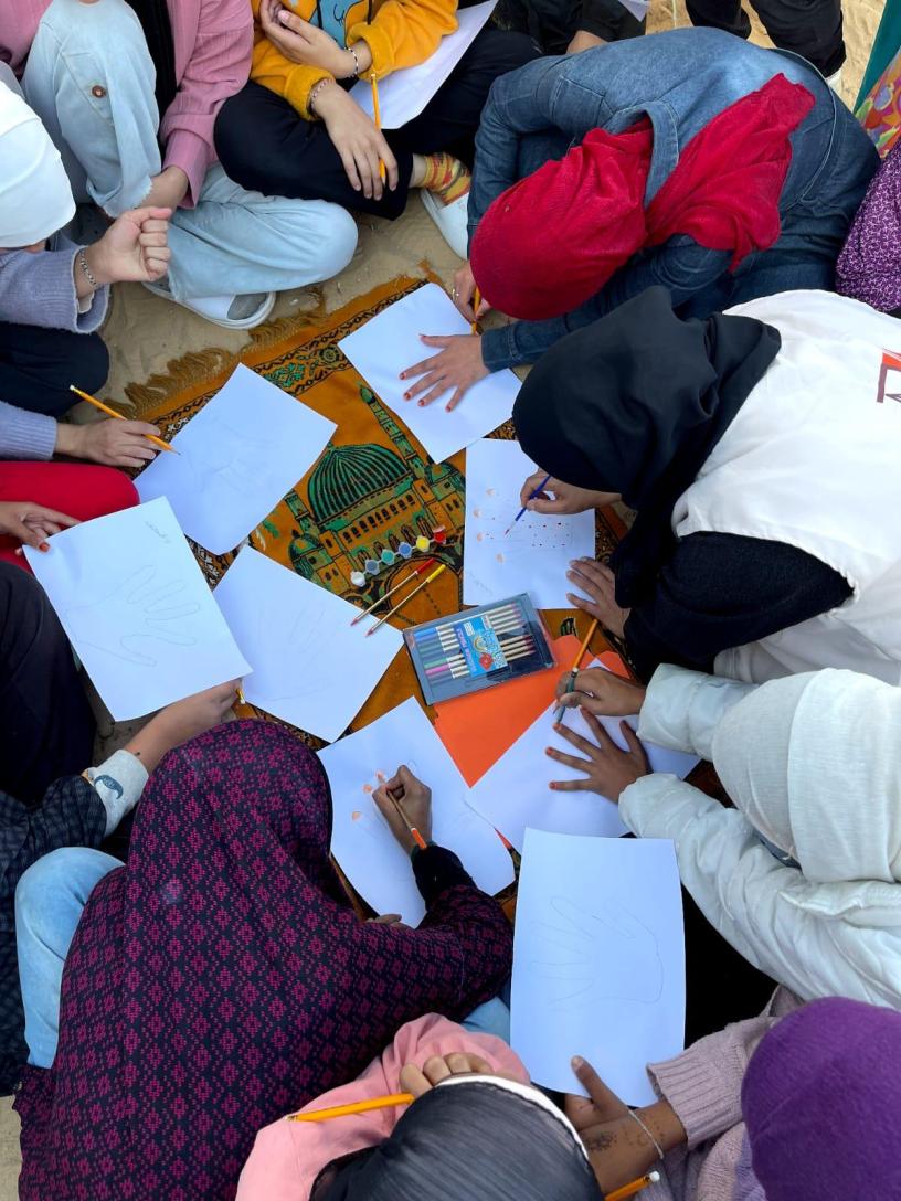 Activities for the women members of the Family Defense Association. Credit: WFWI