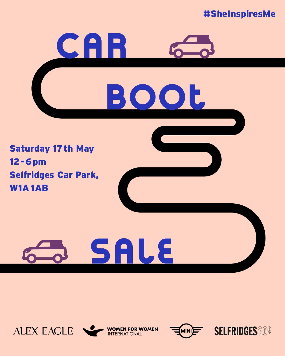 ""car boot sale invite design