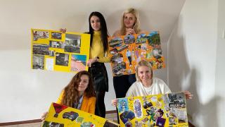 Art therapy is helping women fleeing Ukraine heal from the trauma.