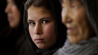 Portrait of an Afghan girl, Afghanistan 2003. Photo: Women for Women International.