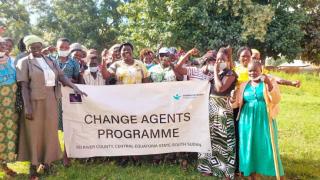 Group of Change Agents in South Sudan. Photo: Women for Women International