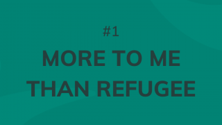 More to me than refugee.