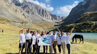 Women on a Mission on a trek. Photo: Women on a Mission