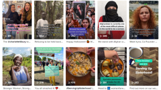 Our new TikTok channel is a great place to learn more about our work and for us to continue amplify the voices of women survivors of war.