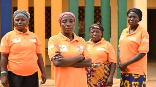 Chisimdi with other Change Agents in her group. Photo: Women for Women International