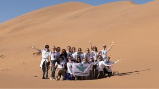 Women on a Mission on their Namibia trek