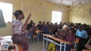 Women during training at APFG. Photo: APFG