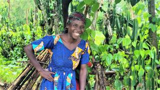 Blessing, a graduate of our year-long programme in Nigeria.