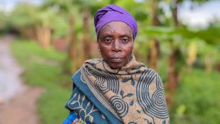 After graduating from our Stronger Women, Stronger Nations Programme, Ida joined the Change Agents Programme to learn more about how she can make a difference in her community. Photo: Women for Women International