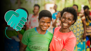 Wear your badge with pride and be part of the movement for change! Photo: Women for Women International