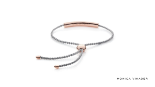 Monica Vinader launched their #SheInspiresMe friendship bracelet in 2015, donating 100% of sales to support women affected by conflict