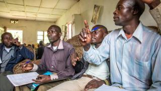 A Men’s Engagement Programme (MEP) class in the Democratic Republic of the Congo. Photo: Ryan Carter
