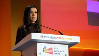 In 2018, Nadia Murad became the first Iraqi and first survivor of sexual violence to win the Nobel Peace Prize, shared with Dr. Denis Mukwege, for their fight to end sexual violence in conflict.