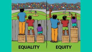 Equality versus equity. Image credit: Interaction Institute for Social Change, Angus Maguire