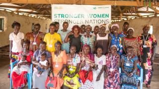 Change Agents from our programme in South Sudan are leading efforts to prevent and respond to gender-based violence in their communities through speaking out and pushing for meaningful change. Photo credit: Charles Atiki Lomodong.