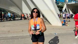 Holding her medal, Anat reflects the courage and determination behind every step of her marathon, turning personal challenge into collective purpose. Photo credit: Anat.