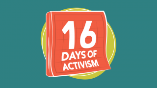 Download your 16 Days of Activism Calendar and take action for women today.