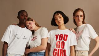 Each t-shirt brings to life the designers’ own interpretation of women’s empowerment and courage.