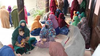 Women for Women International classroom in Afghanistan.