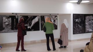 Fazila visits the Srebrenica-Potocari Memorial