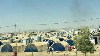 View of Debaga Camp 1 for internally displaced persons (IDPs).