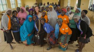 Brita with Women for Women International participants - Nigeria 2019.jpg