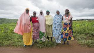 Women for Women International - Nigeria programme participants being trained as Change Agents to work towards peacekeeping in their communities. Photo: Monilekan