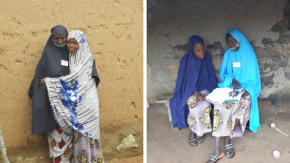 Aishatu and her daughter, Ummi.