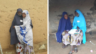 Aishatu and her daughter, Ummi. 