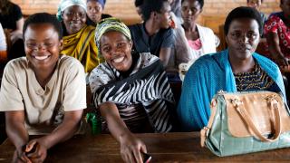 Women for Women International - Rwanda classroom. Photo: Hazel Thompson