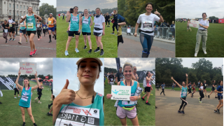 Our 2021 #SheInspiresMe Squad took part in the Royal Parks Half Marathon, Virtual London Marathon and Hackney Half Marathon, raising over £17,600 collectively.