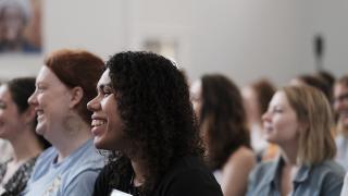 The Power Up Club is a passionate, dynamic and determined group of Women for Women International supporters with a common purpose: growing women’s power globally and building a more equal, peaceful and prosperous future. Photo: Steve Murigi