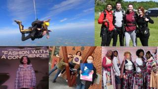 Our students are some of our most passionate supporters - organising big nights out, bake sales, fashion shows and skydives in support of women survivors of war.