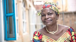 Honorata was kidnapped and held captive for two years before joining the Women for Women International-DRC programme. Photo: Ryan Carter 