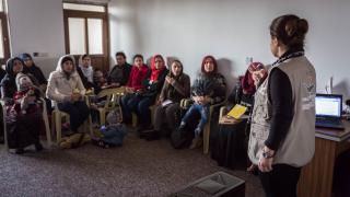 Social empowerment training in Erbil, Iraq. Photo: Emily Kinskey