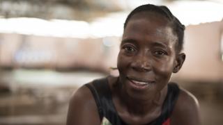 Pascalina, programme participant from Yei, South Sudan. Credit: Charles Atiki Lomodong