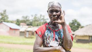 Sarah, a programme participant from Yei in South Sudan. Credit: Charles Atiki Lomodong