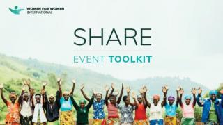 Download our Share Dinner Toolkit and host a dinner party to raise the £264 that will sponsor a sister on our year-long Stronger Women, Stronger Nations Programme. 