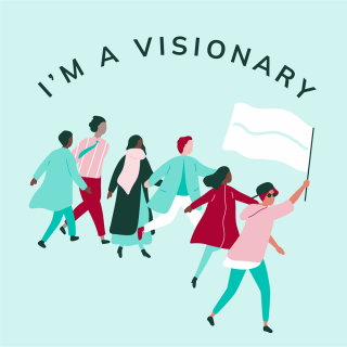 Activist Quiz result: Visionary