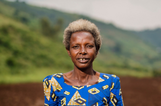 Rwandan woman