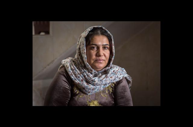 Shiwan, a programme participant at her home in Erbil, Iraq. Photo: Emily Kinsey