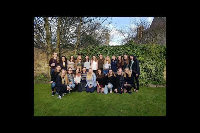 The Women for Women International Student Society at St Andrews.