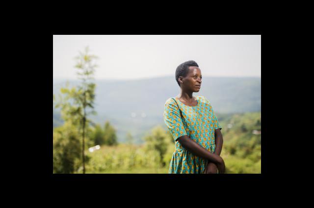 Marie Claire, Women for Women International - Rwanda programme graduate